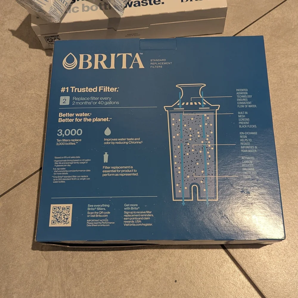 Brita Standard Replacement Filters 12 Count
